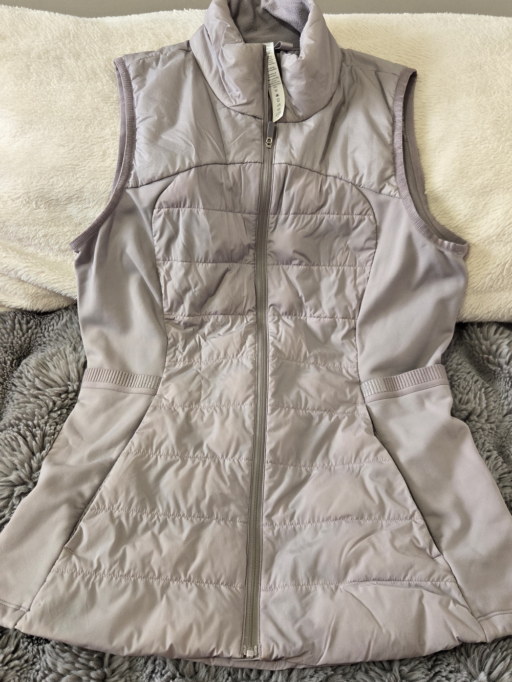 lululemon athletica Lavender Quilted Performance Vest
